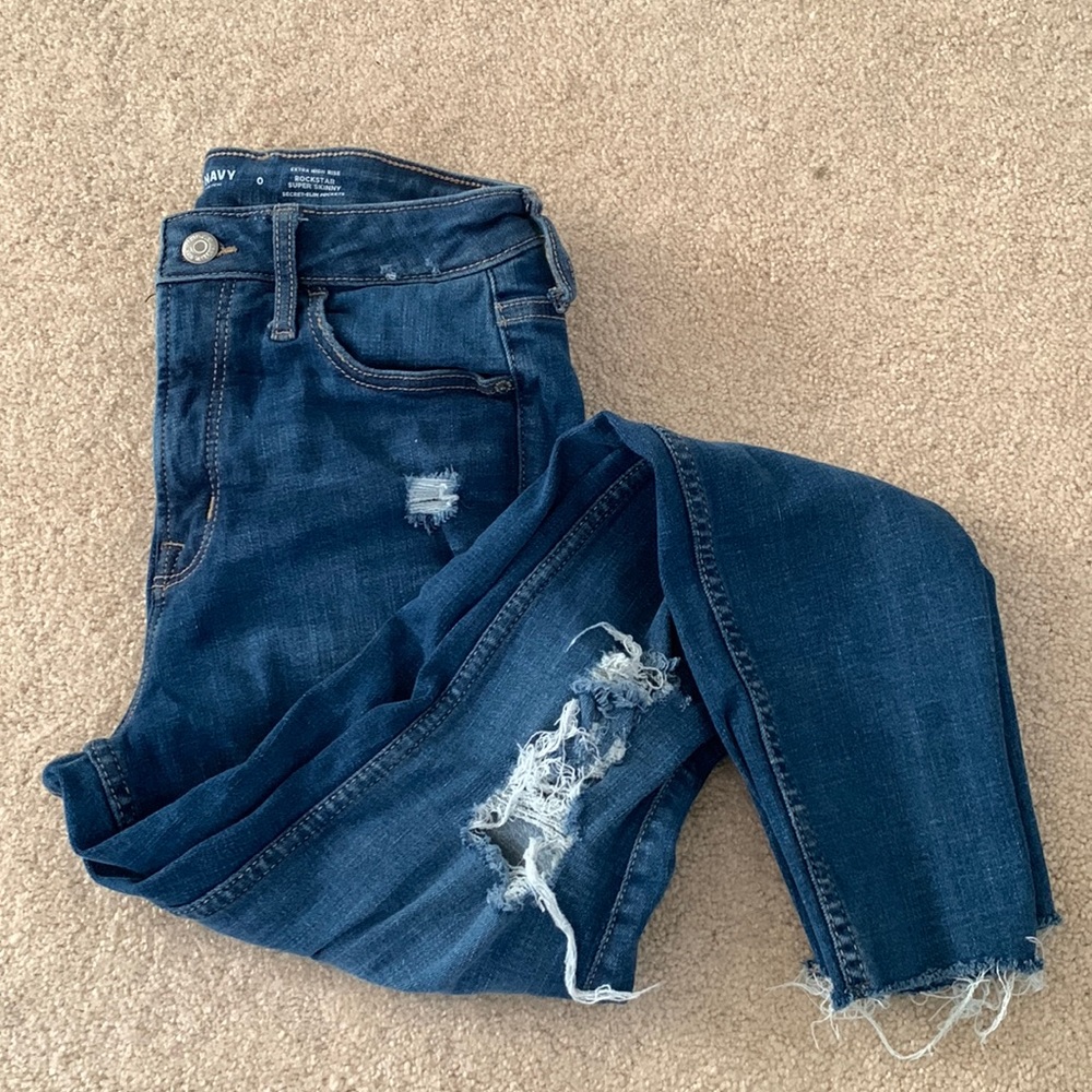 Extra High Rise Super Skinny Jeans